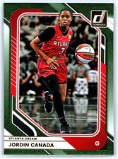 2026 Donruss WNBA #67 Jordin Canada Green Shimmer