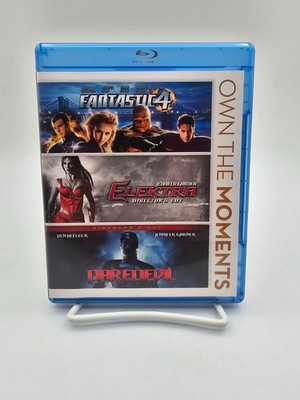 Fantastic Four, Elektra, Daredevil  Triple Feature  Collection (Blu-ray, 2013)