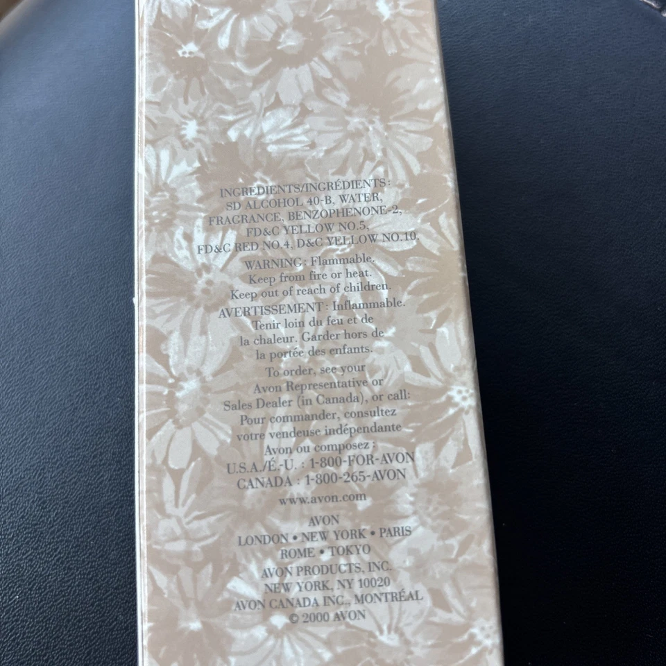 Avon 2000 Topaze 1959 Colonia Spray 1.7 FL Nuevo Con Caja Foto 2 de 4