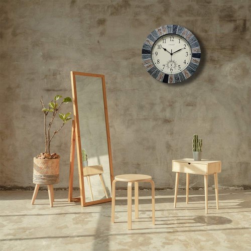 OCEST 13 Inch Large Outdoor Indoor Clock, Waterproof Wall Clock with Thermome... - Picture 6 of 7