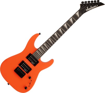 Jackson JS Series Dinky Minion JS1X Short Scale E-Gitarre Safety Orange