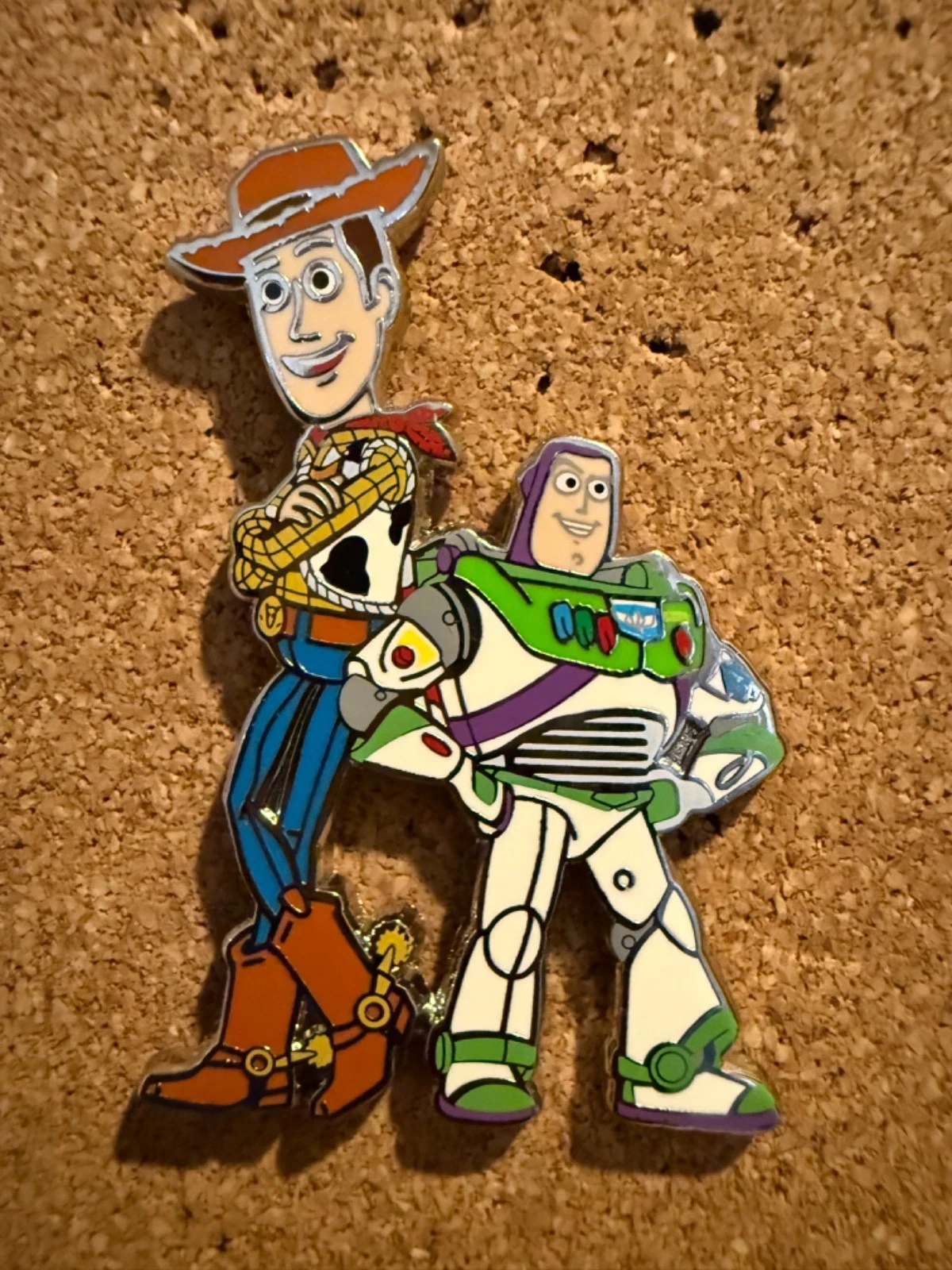 Disney Parks Pin - Best Friends Woody and Buzz Lightyear, Toy Story