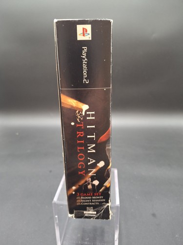 Hitman Trilogy per Sony PlayStation 2, 2007 CIB etichetta nera PS2 4 dischi - Foto 2 di 10