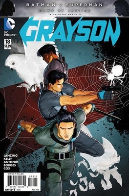 Grayson (Vol 1) #  18 NM (CvrA)