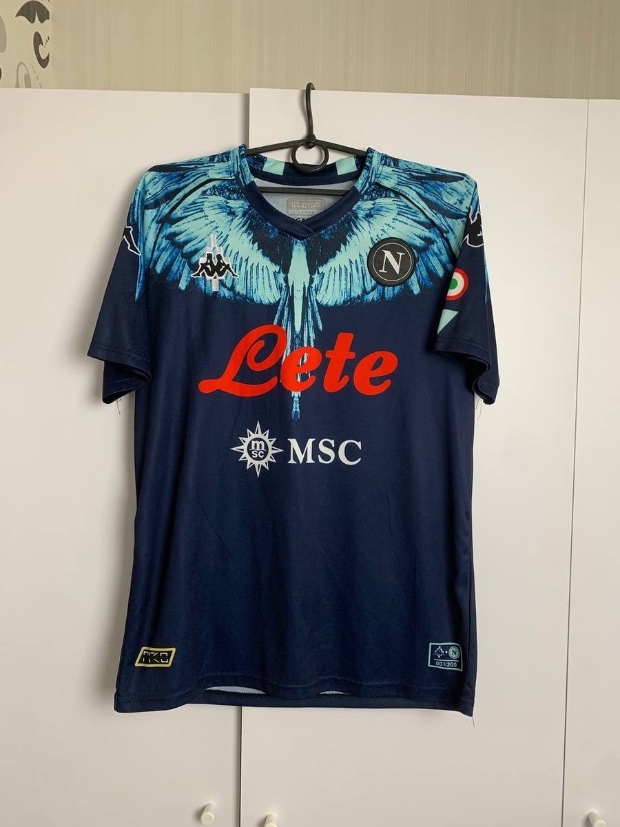 Kappa & Marcelo Burlon Napoli #24 Insigne rare football jersey | eBay