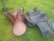 Leather Horse Saddle x2 , Horse  , Equestrian