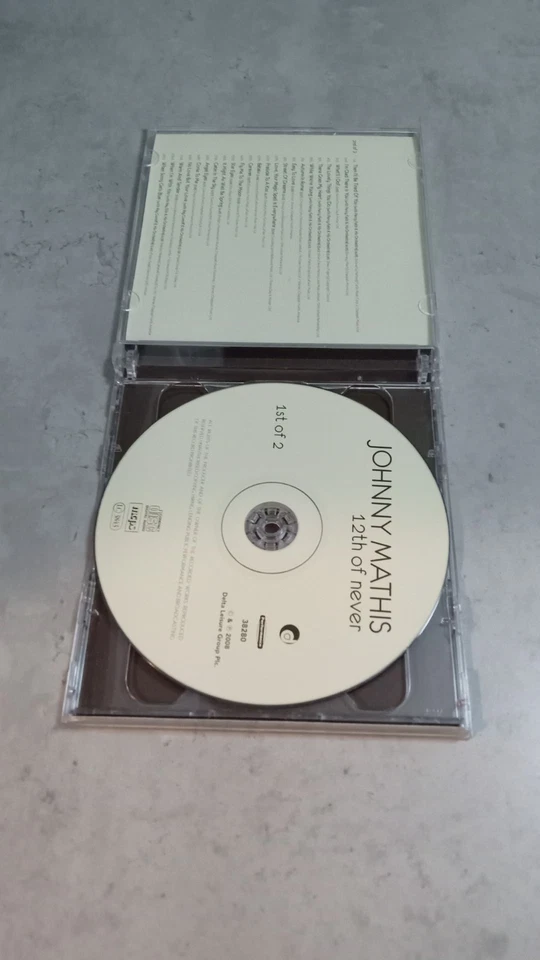 Johnny Mathis | 12th of Never [2008] | 2xCD Compilation, U.K. - Image 4 of 4