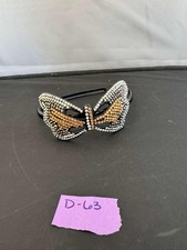 Gold Tone Beaded Headband New