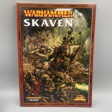 Skaven Rule Book Warhammer Fantasy Battle WHFB 7th 2009 Games Workshop Excellent