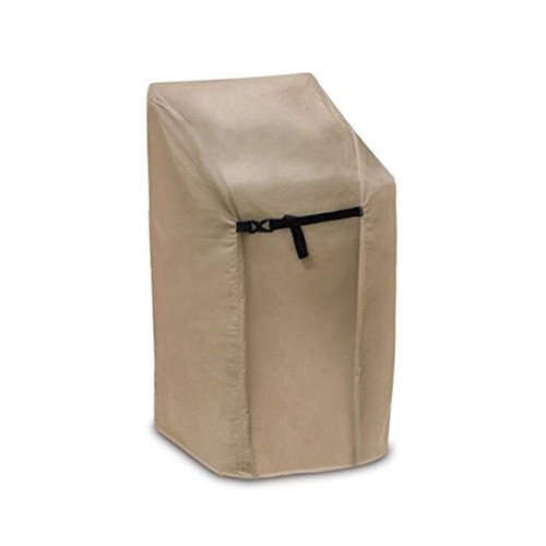 Weatherproof Stacking Chair Cover, Tan , 28.5" L X 35.5" W X 46" H - 1163-TN