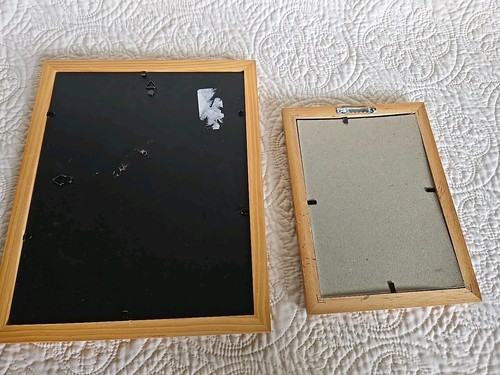 Lot Of 6 Wood PICTURE FRAMES Gallery Wall Mixed Sizes 5x7 8x10 - Picture 8 of 8