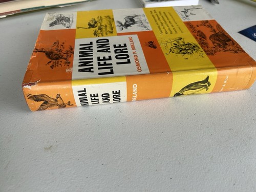 Animal Life and Lore Osmond P. Breland 1963 1st Edition HC DJ Harper & Row - Picture 2 of 5