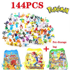 24/144 Style Pokemon Figure Toys Anime Pikachu Action Figure Mini Doll Kids Toy