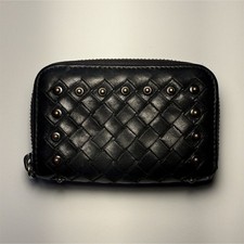 Bottega Veneta Studded Zip-Around Wallet WITH DUST BAG BOX AND TAGS