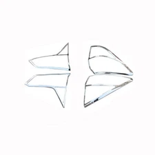 For Honda HR-V Vezel 2016-2020 Chrome Rear Taillight Tail Light Lamp Cover Trim