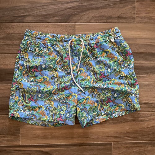 Polo Ralph Lauren Swim Shorts Trunks Mens XXL XX-Large Paisley