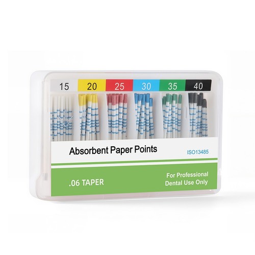 AZDENT Dental Endodontic Root Canal Absorbent Paper Points with Scale - Picture 26 of 32