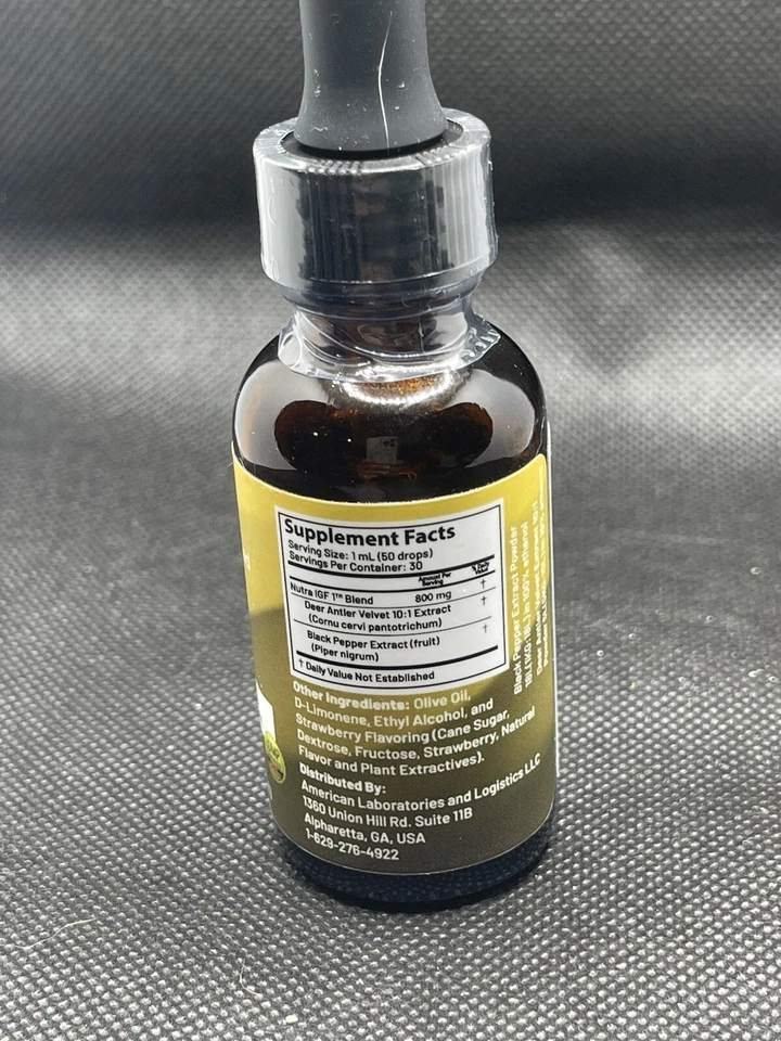 Nutra IGF Ежедневный Естественный Фактор Роста ОМОЛАЖИВАЮЩИЙ, ПОДДЕРЖИВАЮЩИЙ, РАСШИРЯЮЩИЙ ВОЗМОЖНОСТИ GDRLA - Изображение 3 из 3