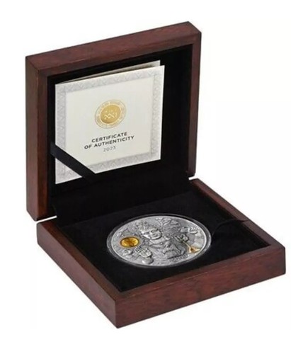 Vishnu Divine Faces of the Sun 3 oz Silbermünze 5$ Niue 2023 - Bild 4 von 5