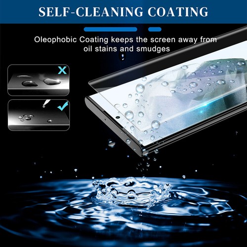 4X Verre Trempé Protecteur d'écran,Lentille pour Samsung Galaxy S23 Ultra S23 S22 S21 - Photo 9/33