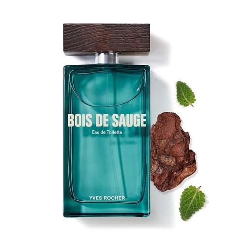 Yves Rocher Bois de Sauge Eau de Toilette for Men 3.3 fl.oz. - Picture 3 of 3
