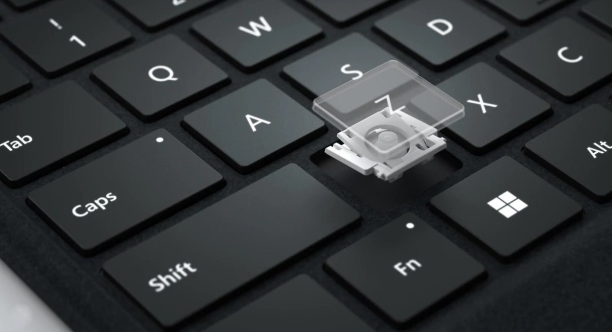 Single Keycap Repair Kit - Black - Surface Laptop 6, 5, 4