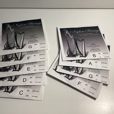 Nylon Strings Camac Harps Harfensaiten 9 Pack...