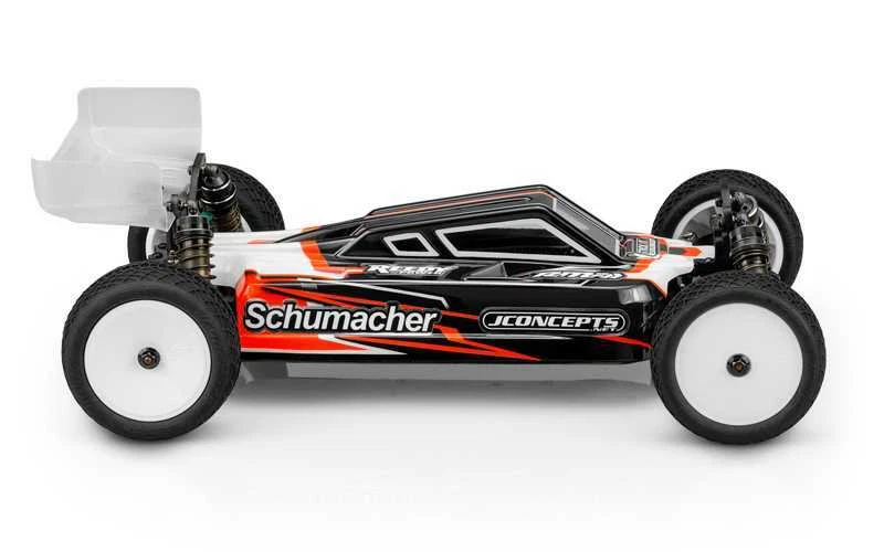 JConcepts 0461L S2 Schumacher Cat L1 Evo Clear Body Light Weight w/ Turf Wing - Image 4 of 4