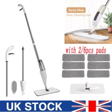 Spray Mop Microfibre Floor Cleaning Mop 350ml Capacity For All Hard Floor Types