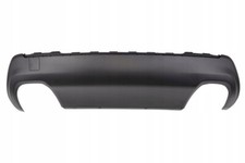 Stoßstange hinten für Jeep Cherokee 09.2018- mit Löchern für zwei Auspuffrohre