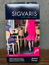 Sigvaris Eversheer Medical 20-30 mmHg Compression Thigh High Stockings w/Stay Up