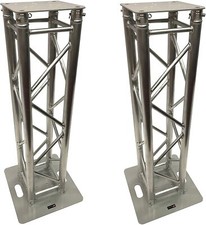  2 DJ Lighting Aluminum Truss Dual 4.92 ft Totem System Moving Head