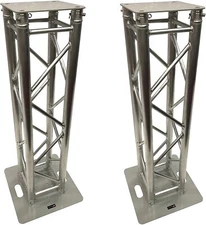 (2)DJ Lighting Aluminum Truss Dual 4.92 ft Totem System Moving Head