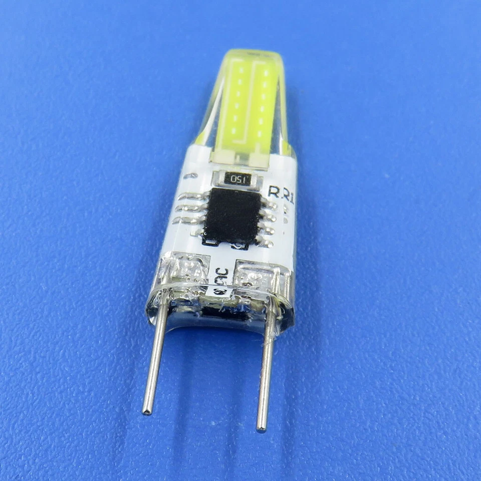 10pcs G8 Bi-Pin COB 1505 LED Light Bulb Puck Light Cabinet lights Lamp 110V - Image 2 of 4