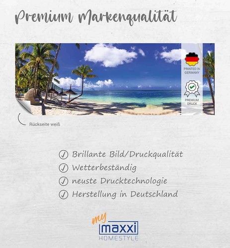 Sichtschutzstreifen Strand Insel Meer Sichtschutz Garten Zaun - Bild 13 von 19
