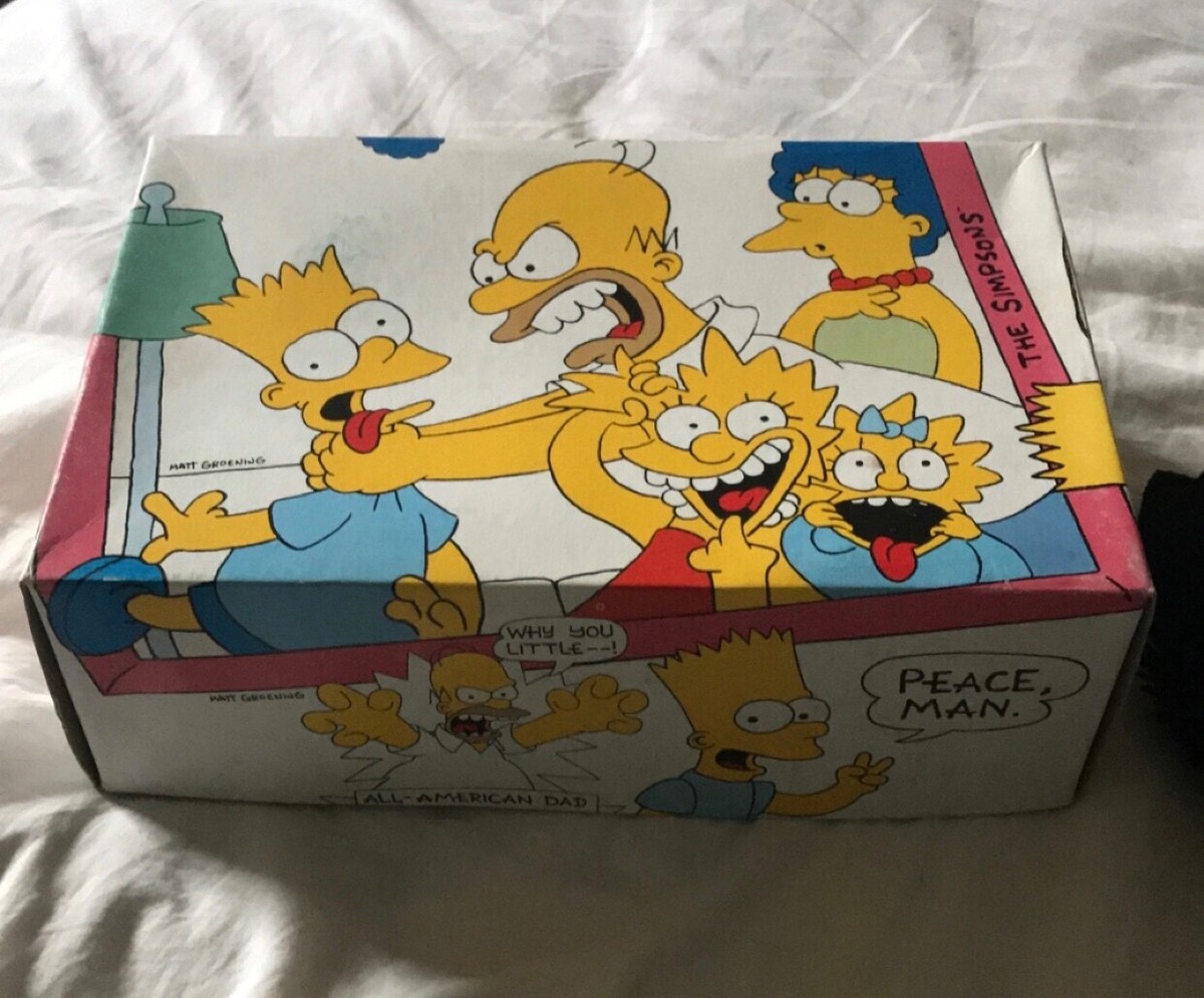 Simpsons Dunlop Bart boots with Box UK