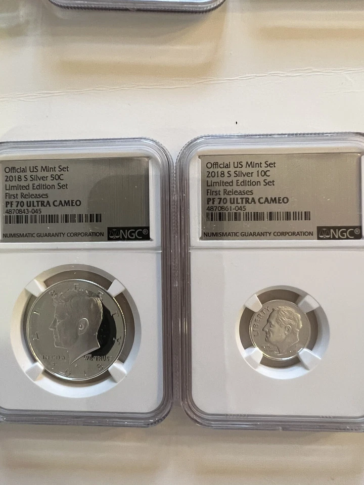 2018 S OFFICIAL US MINT SET. LIMITED EDITION FIRST RELEASE. NGC PF70 ULTRA CAMEO - Image 4 of 4