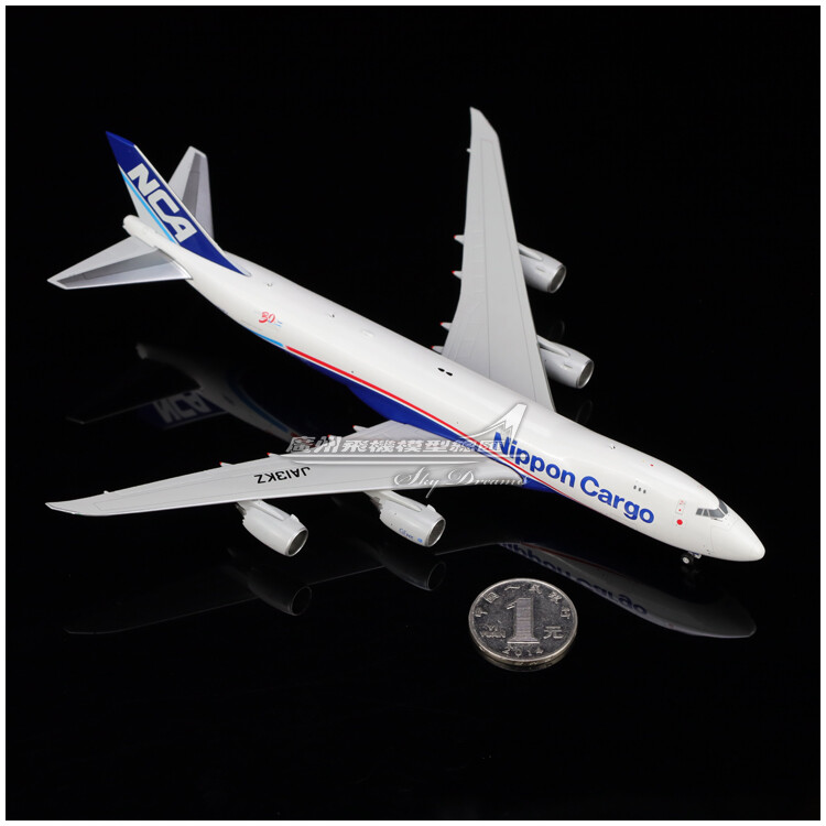 1:400 JC Wings NCA Nippon Cargo BOEING 747-8F Airplane
