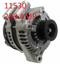 250 Amp Alternator for Jaguar F-Pace V6 3.0L 2995cc 183cid 2017 11530