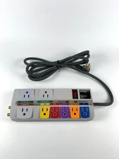 Monster Power Audio Video Power Center AV700 8 Outlet Strip Surge Protector Y2K