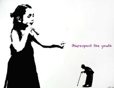 LORD K2 - Respect  – Limited edition signed & numbered Screenprint.