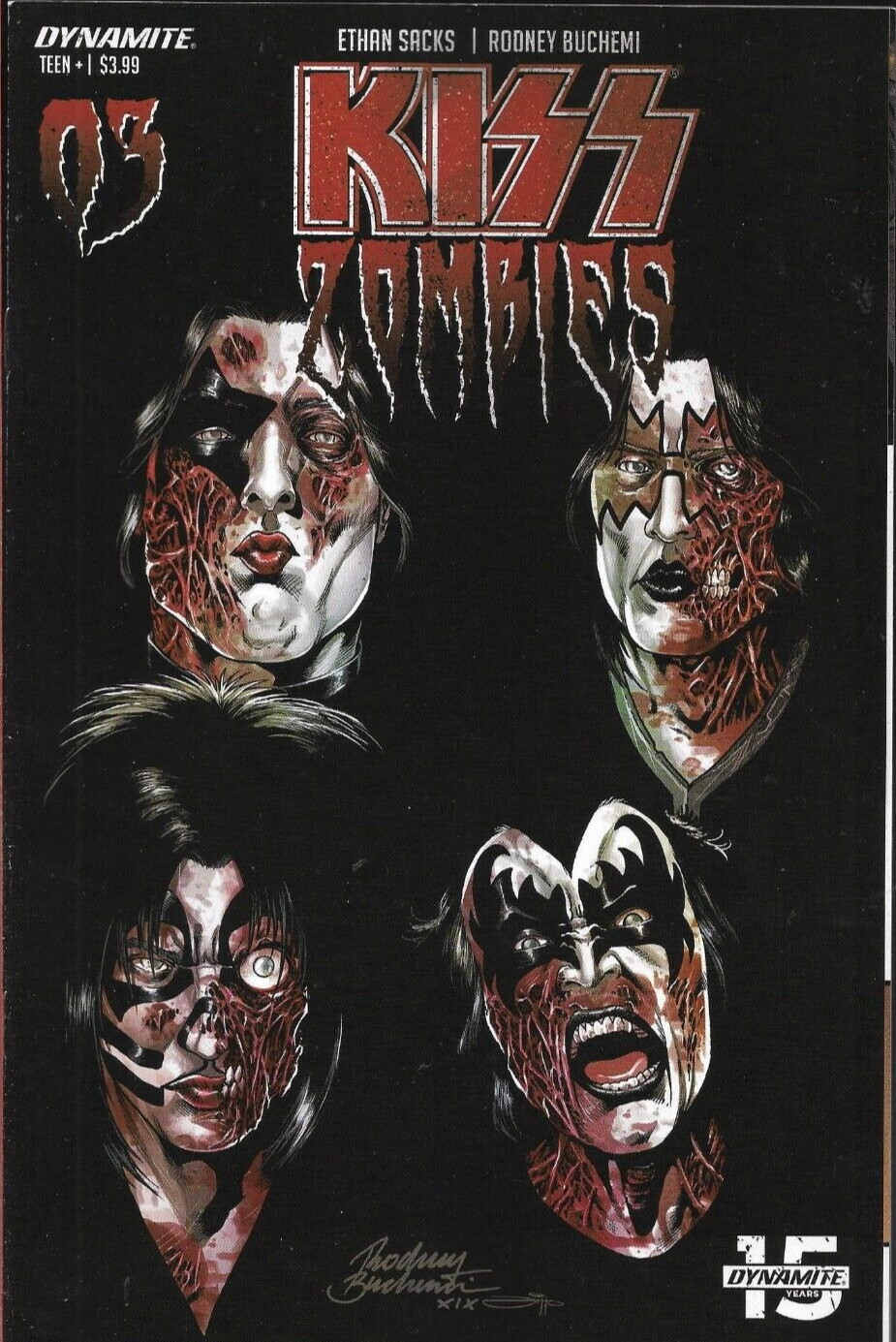 KISS - ZOMBIES (2019) #3 C - Back Issue (S)