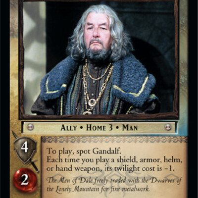 Lord of the Rings TCG Jarnsmid, Merchant from Dale 2R25 (Foil)