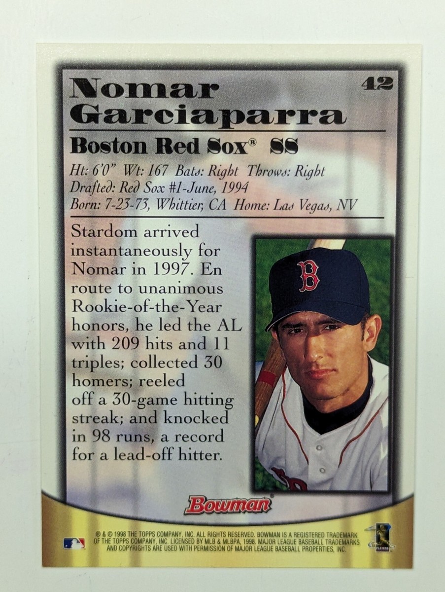 メジャーリーグ　カード　NOMAR GARCIAPARRA Amazon.com: 2021 Topps Chrome Platinum Anniversary Baseball #511