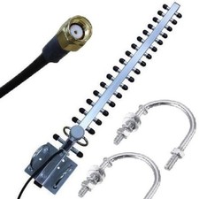ANTENNA YAGI DIRETTIVA  SUPPORTA 2,4G WIRELESS 18 dBi 50Ω