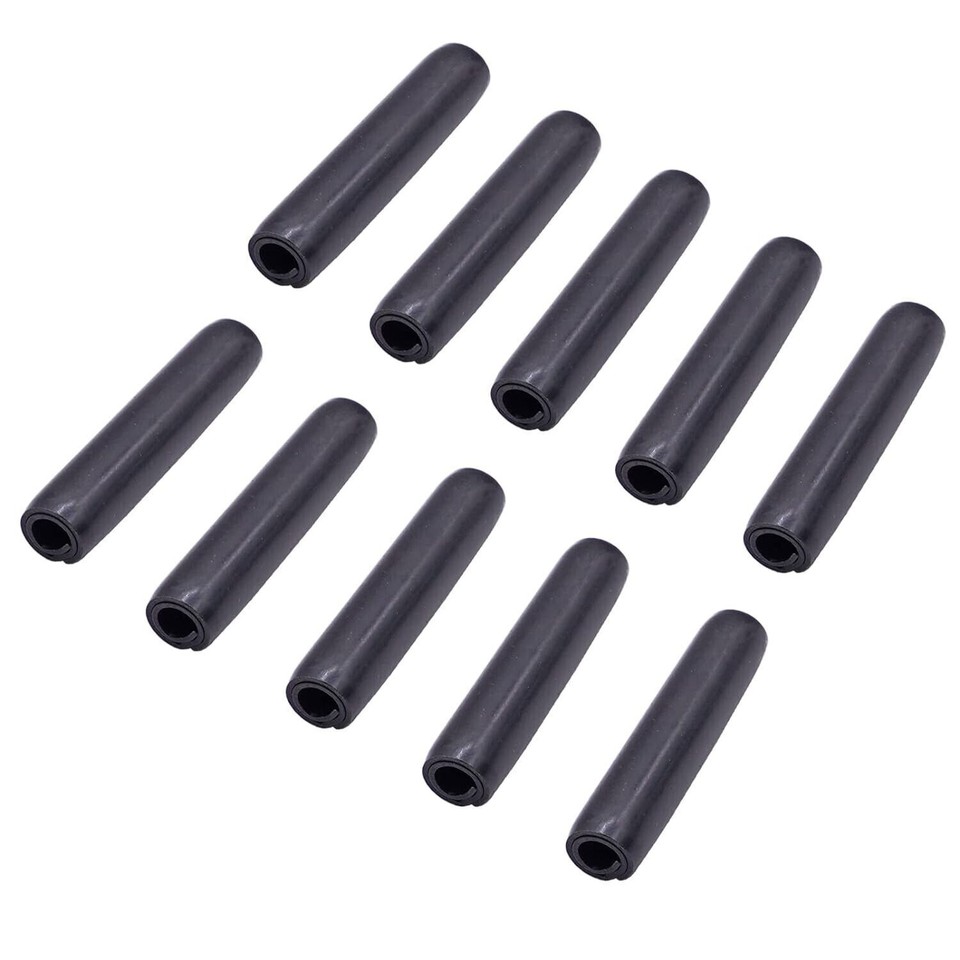 10-Pack Coiled Roll Pins For X156 / X156S / X156L / X156WTL Bucket Teeth – 0.4 Inch Diameter