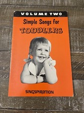 Simple Songs For Toddlers Vol 2 Song Book