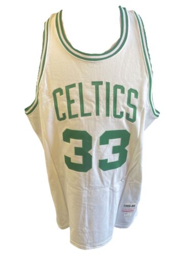 Larry Bird Signed M & Ness 1985-86 Boston Celtics Authentic Jersey Auto Steiner - Picture 3 of 15