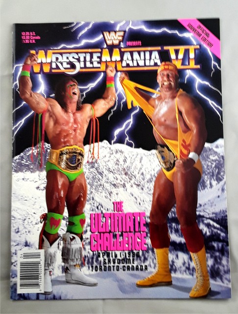 vintage wwf magazine