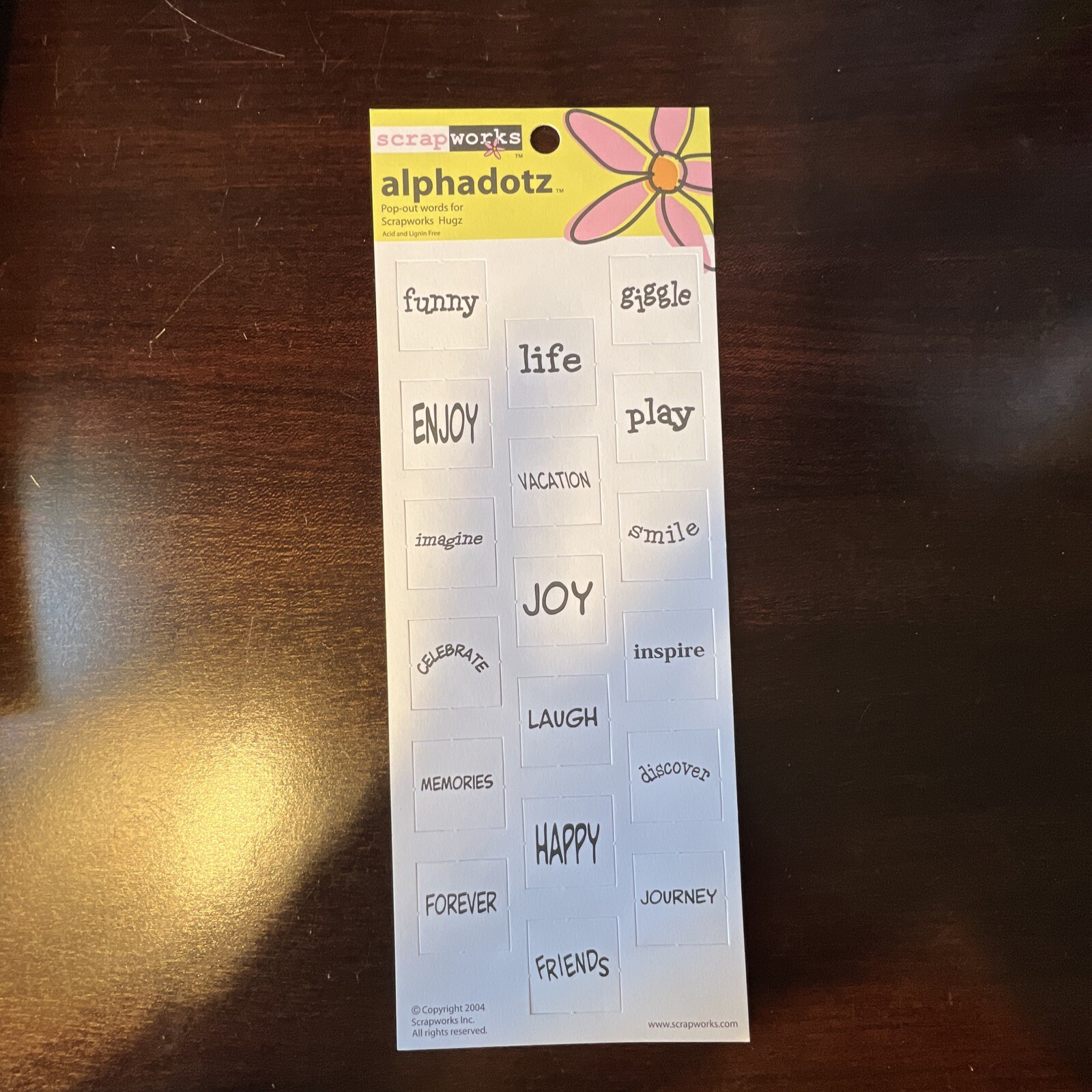 Scrapworks Alphadotz and Hugz Multi Pack Square Summer and Pop Out